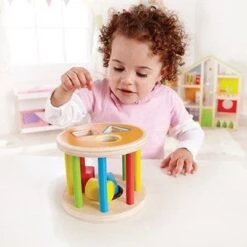 1-2-3 Houten Vormenstoof -Bruder Winkel 1 2 3 vormenstoof hape e0500 1 1