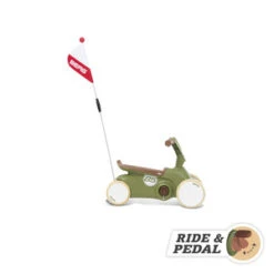 BERG Go2 Retro Green -Bruder Winkel Bergtoys go2 retro green 4 speelactief.nl . vlag