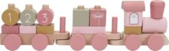 Little Dutch LD8035 Houten Blokkentrein Flowers FSC -Bruder Winkel LD8035 little dutch blokkentrein flowers 5