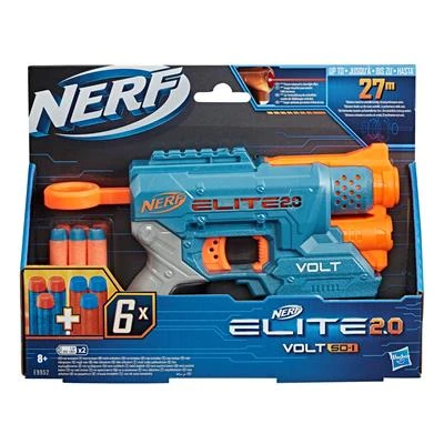 Nerf Elite 2.0 Volt SD-1 Dartpistool Incl Pijltjes 2 Nerf Elite 2.0 Volt SD-1 Dartpistool Incl Pijltjes - Afbeelding 2
