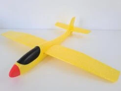 ThomaxX Zweefvliegtuig Werpvliegtuig FX703 Swan Glider -Bruder Winkel ThomaxX FX703 Swan Glider geel zweefvliegtuigwerpvliegtuig