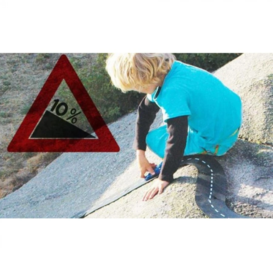 WayToPlay Highway Snelweg Rubber Flexibele Autobaan 24-dlg 7 WayToPlay Highway Snelweg Rubber Flexibele Autobaan 24-dlg - Afbeelding 7