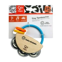 Baby Tamboerijn – Hape Tiny Tambourine -Bruder Winkel baby tamboerijn hape 12011 2