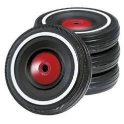 Big Bobby Car Fluisterwielen Set Van 4 -Bruder Winkel big bobby car classic met fluisterwielen loopauto 1