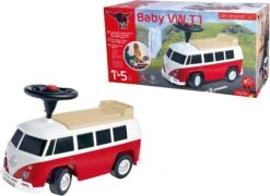 Big Baby VW T1 Red Loopauto Bobby Car 11 Big Baby VW T1 Red Loopauto Bobby Car -Bruder Winkel big loopauto baby vw t1 rood