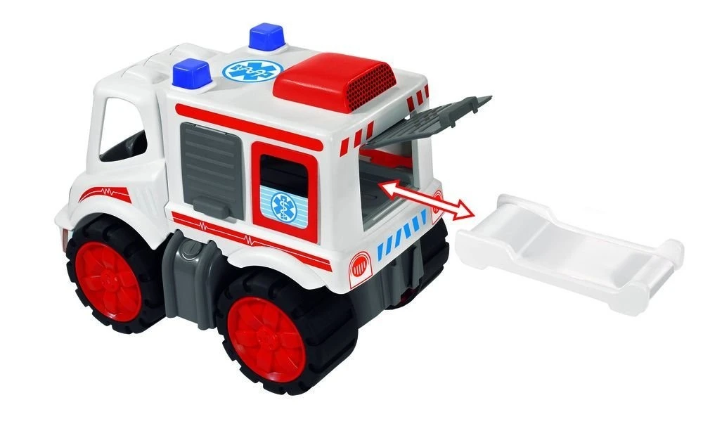 BIG Power Worker Midi Ambulance Zandbakspeelgoed 3 BIG Power Worker Midi Ambulance Zandbakspeelgoed - Afbeelding 3