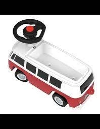 Big Baby VW T1 Red Loopauto Bobby Car 3 Big Baby VW T1 Red Loopauto Bobby Car - Afbeelding 3
