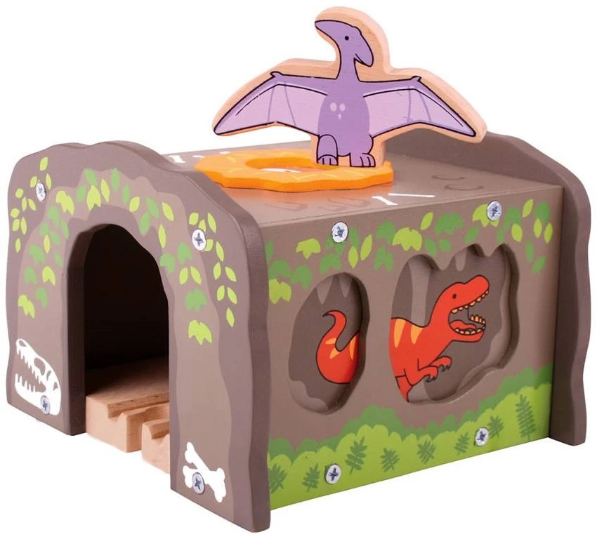 BigJigs BJT244 Tunnel T-rex Dinosaurus 2 BigJigs BJT244 Tunnel T-rex Dinosaurus - Afbeelding 2