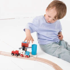 BigJigs BJT251 Melk En Water Depot -Bruder Winkel bigjigs bjt251 milk and water depot 1 1