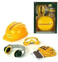 Bosch Veiligheidsset Werkman 4-dlg Kindergereedschap -Bruder Winkel bosch werkman veiligheidsset theo klein 8537 1 1