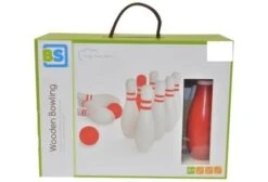 Bowlingspel Rood & Wit -Bruder Winkel bowlingspel rood en wit buitenspeel 3