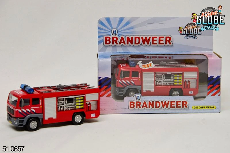 Brandweer Tankauto Met Spuit, Licht En Geluid 3 Brandweer Tankauto Met Spuit, Licht En Geluid - Afbeelding 3