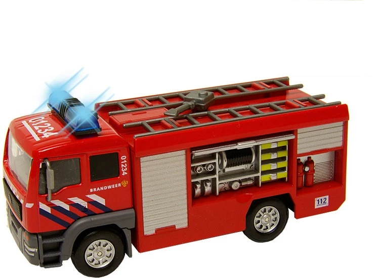 Brandweer Tankauto Met Spuit, Licht En Geluid 2 Brandweer Tankauto Met Spuit, Licht En Geluid - Afbeelding 2