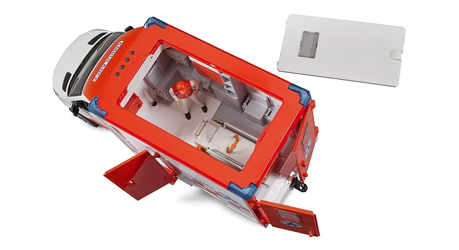 Bruder 02676 Mercedes Sprinter Ambulance Met Verpleger 4 Bruder 02676 Mercedes Sprinter Ambulance Met Verpleger - Afbeelding 4