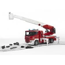 Bruder 3590 Scania Brandweerwagen Ladderwagen 4 Bruder 3590 Scania Brandweerwagen Ladderwagen - Afbeelding 4