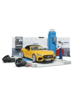 Bruder 62110 Autowerkplaats-met-roadster -Bruder Winkel bruder 62110 autowerkplaats met roadster 1 1