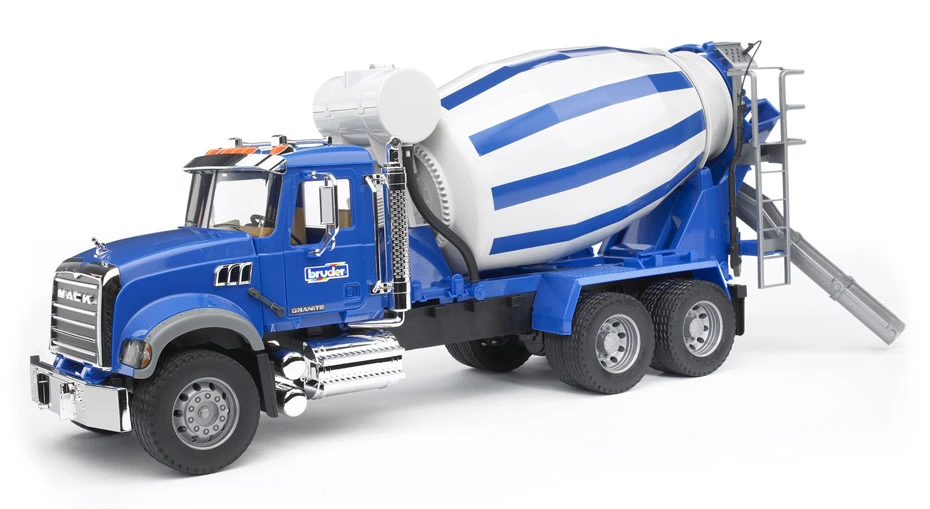Bruder 2814 Betonmixer Mack-Granite Betonwagen 2 Bruder 2814 Betonmixer Mack-Granite Betonwagen - Afbeelding 2