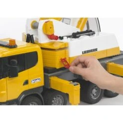 Bruder 03570 Kraanwagen Scania R-series Met Liebherr Telescoopkraan -Bruder Winkel bruder kraanwagen scania r series met liebherr telescoopkraan met licht en geluid 1