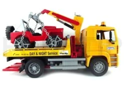 Bruder 2750 Sleepdienst MAN TGA Met Jeep Vrachtwagen Met Kraan 10 Bruder 2750 Sleepdienst MAN TGA Met Jeep Vrachtwagen Met Kraan -Bruder Winkel bruder sleepdienst man tga met jeep 2