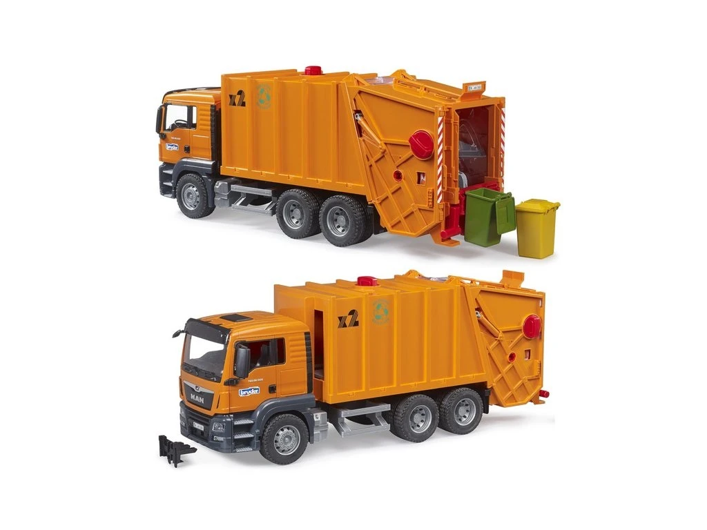Bruder 3760 Vuilniswagen Vrachtauto MAN TGS 26-500 2 Bruder 3760 Vuilniswagen Vrachtauto MAN TGS 26-500 - Afbeelding 2