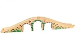 BigJigs BJT111 Spoorbrug Met 3 Bogen
