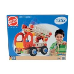 Eichhorn/Heros Constructor 135-delige Constructieset -Bruder Winkel constructor 135 delig heros 39036