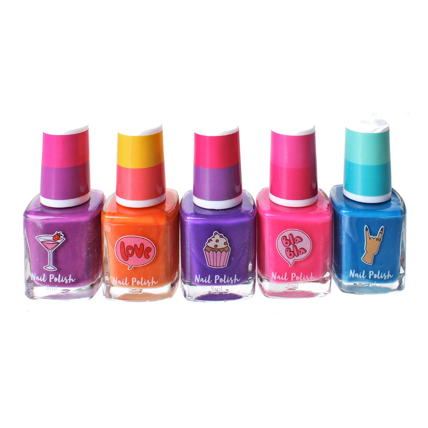 Nagellak Create It Kleur Veranderend – 5 Dlg. 2 Nagellak Create It Kleur Veranderend – 5 Dlg. - Afbeelding 2