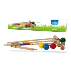 Croquet Outdoor Play 4 Spelers