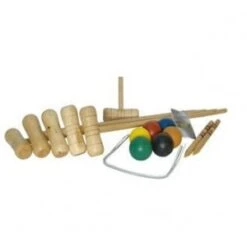 Croquet Family; 6 Spelers Berkenhout -Bruder Winkel croquetset family bex