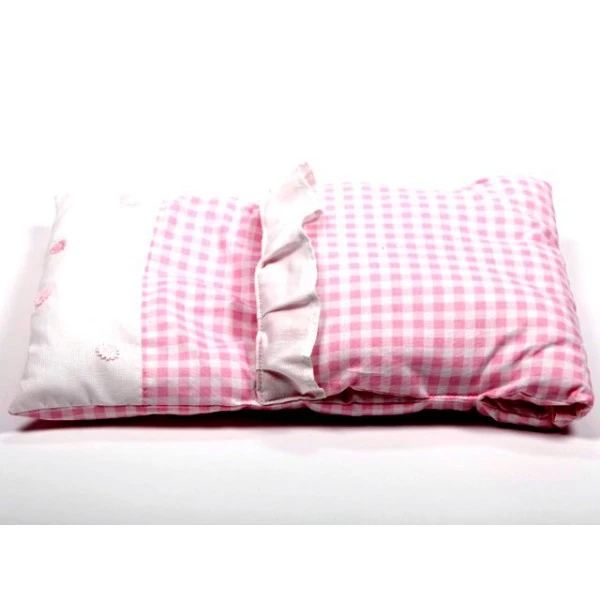 Dekbedje / Poppendekentje Rose Geruit 2 Dekbedje / Poppendekentje Rose Geruit - Afbeelding 2