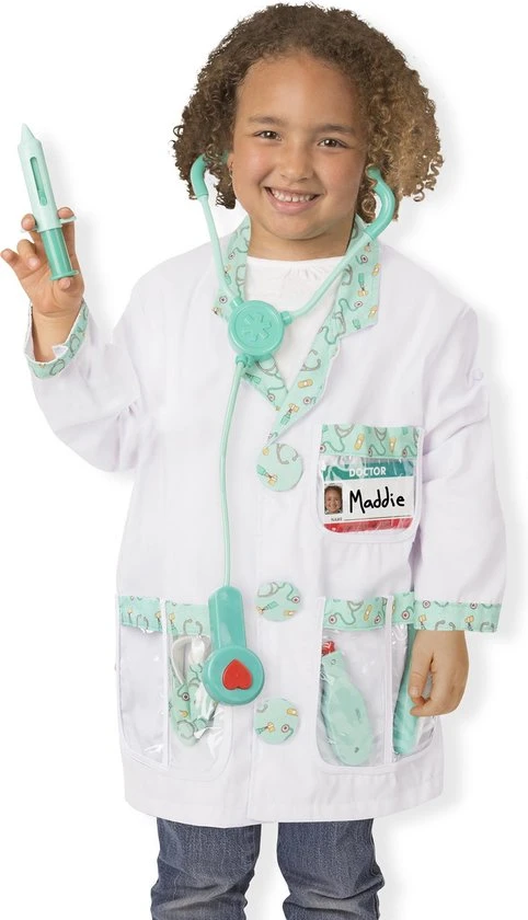Melissa & Doug Doktersset Verkleedkleren Dokter Meliss&Doug 3 Melissa & Doug Doktersset Verkleedkleren Dokter Meliss&Doug - Afbeelding 3