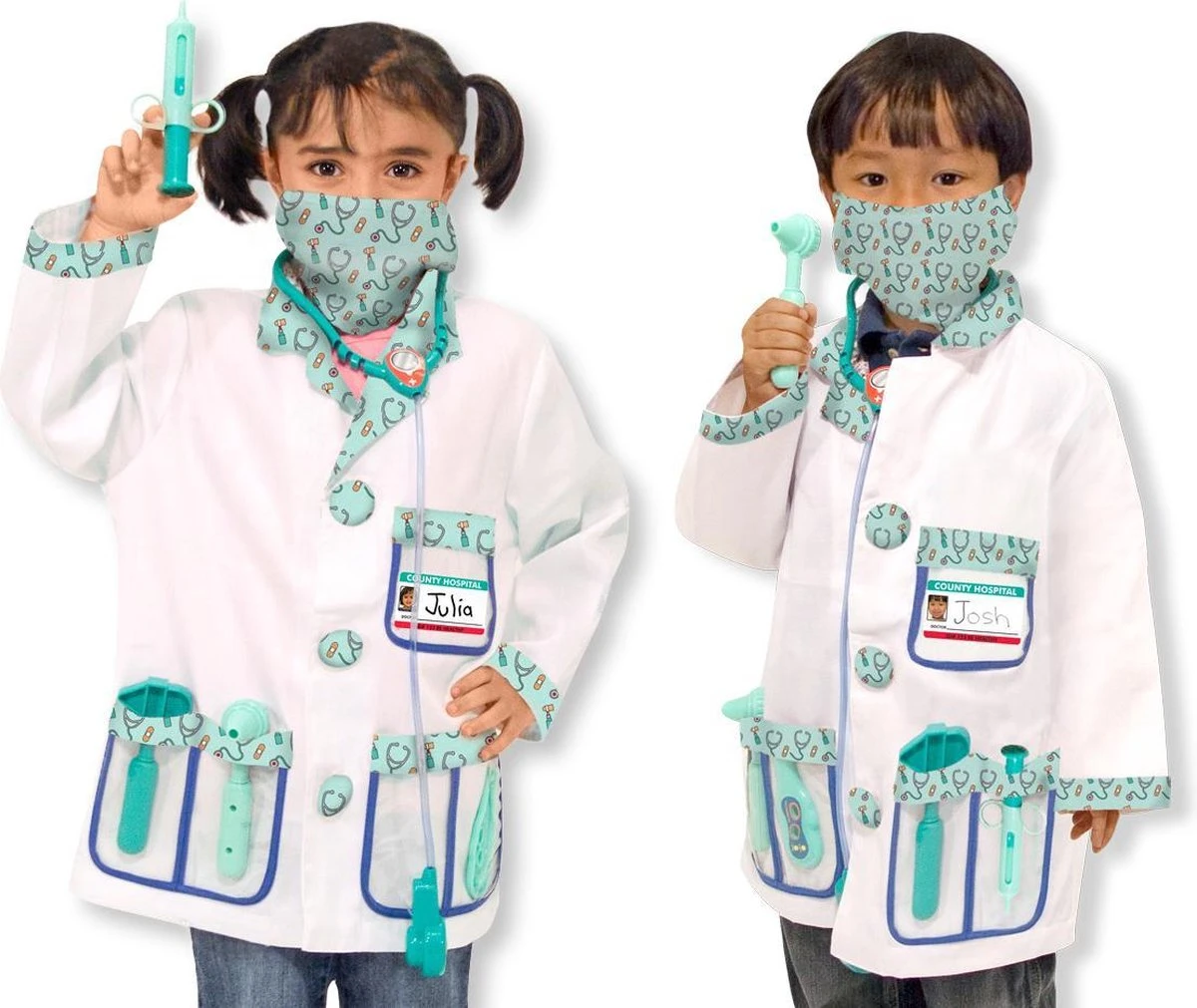 Melissa & Doug Doktersset Verkleedkleren Dokter Meliss&Doug 4 Melissa & Doug Doktersset Verkleedkleren Dokter Meliss&Doug - Afbeelding 4