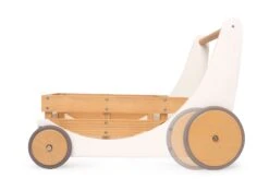 Kinderfeets Cargo Walker Wit Duwkar En Speelgoedkist In 1. -Bruder Winkel duwkar kinderfeets cargo walker wit 2
