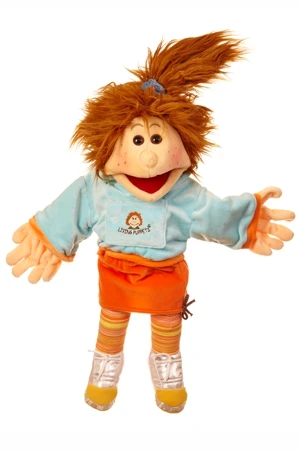 Handpop Greetje 45 Cm. Living Puppets 2 Handpop Greetje 45 Cm. Living Puppets - Afbeelding 2