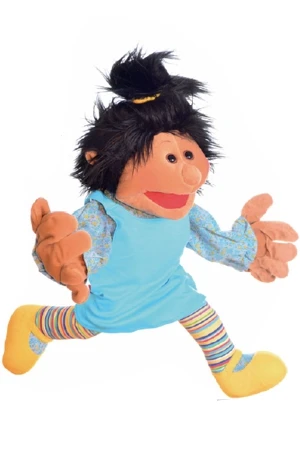 Handpop Amy 45 Cm. 2 Handpop Amy 45 Cm. - Afbeelding 2