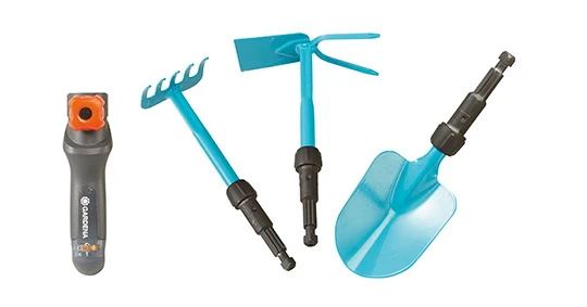 Gardena Kinder-gordel Met Schep Hark En Schoffel 2 Gardena Kinder-gordel Met Schep Hark En Schoffel - Afbeelding 2