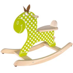 Hobbelpaard Scratch – Green -Bruder Winkel hobbelpaard green scratch 1 1