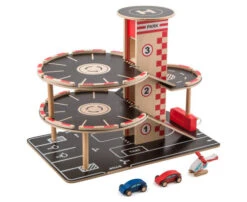 Houten Garage Park & Go -Bruder Winkel houten garage hape e3002 park go garage 2