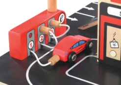 Houten Garage Park & Go -Bruder Winkel houten garage hape e3002 park go garage 4