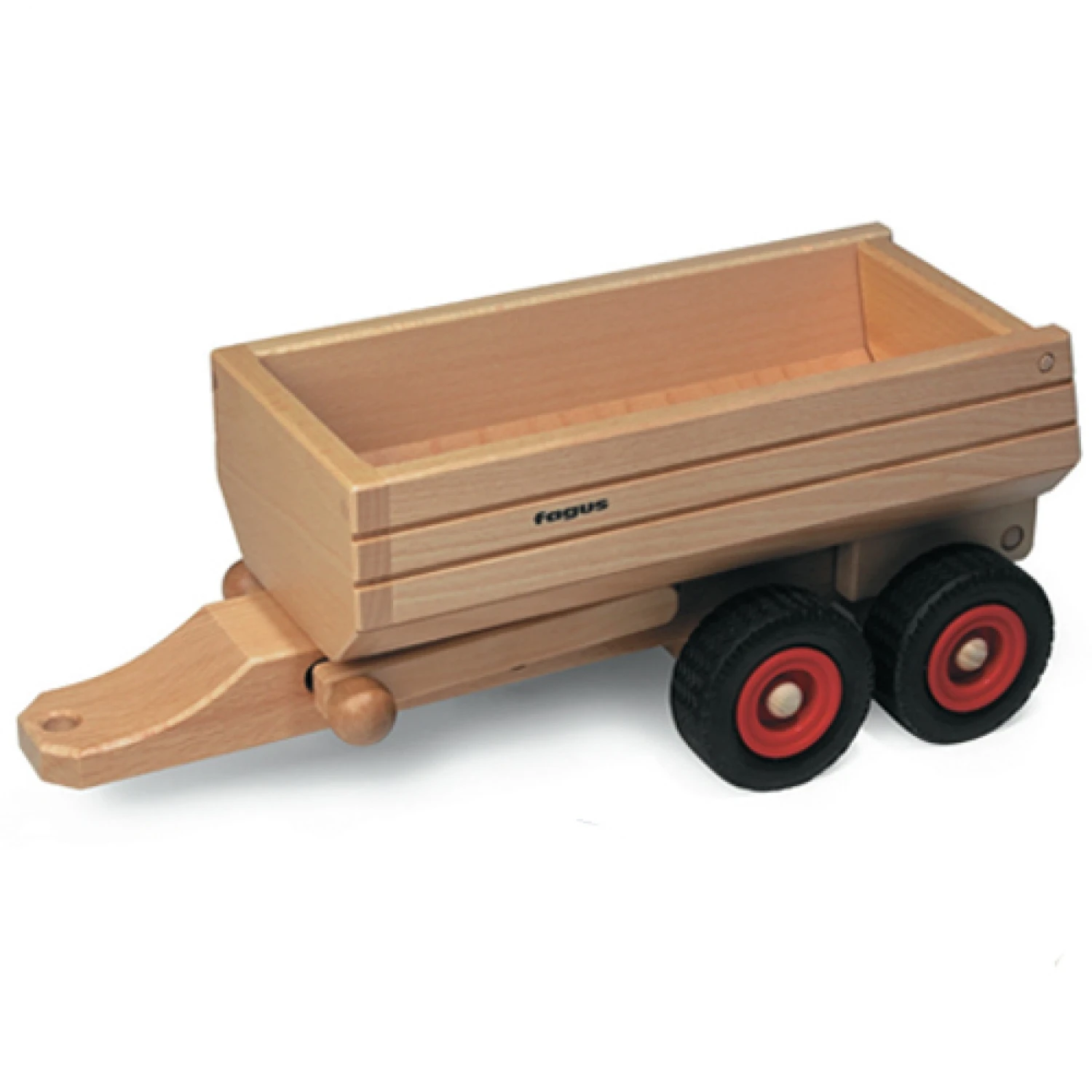 Houten Dumper Aanhanger Fagus 3 Houten Dumper Aanhanger Fagus - Afbeelding 3