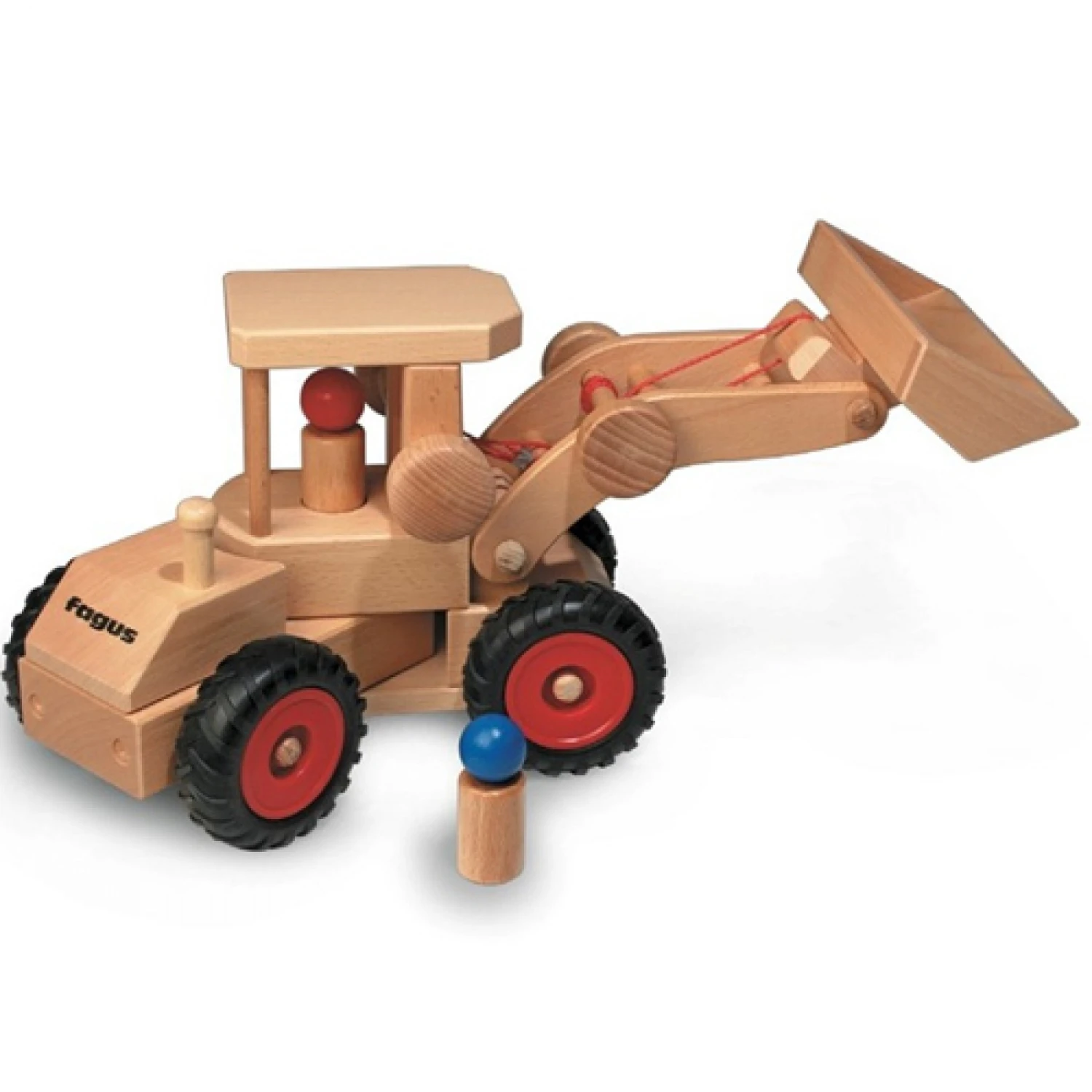 Houten Loader / Wiellaadschep Fagus 1 Houten Loader / Wiellaadschep Fagus