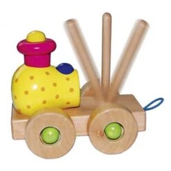 Blokkentrein Limerick Met 16 Blokken -Bruder Winkel houten trein limerick goki 1