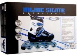 Verstelbare Inline Skate Nijdam Blauw -Bruder Winkel inline skates nijdam 52qd 1 1