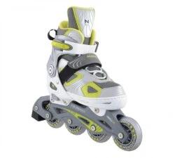 Verstelbare Inline Skate Skeeler Nijdam Lime -Bruder Winkel inline skates nijdam 52qr 1 1