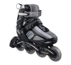 Verstelbare Inline Skate Skeeler Nijdam Zwart -Bruder Winkel inline skates nijdam 52rv 1 1