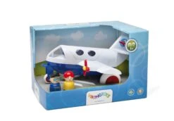 Jumbo Viking Airlines Vliegtuig Met 2 Speelfiguren -Bruder Winkel jumbo viking airlines vikingtoys 1274 2