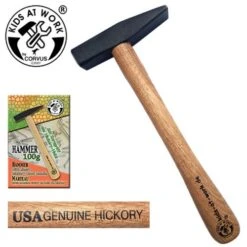 Kids At Work Kinderhamer Bankhamer 100 Gr Kindergereedschap -Bruder Winkel kids at work hamer bankhamer 100 gram hickory steel kindergereedschap 1 1