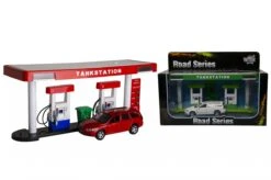 Kidsglobe Tankstation + Volvo V70 -Bruder Winkel kidsglobe 571955 tankstation