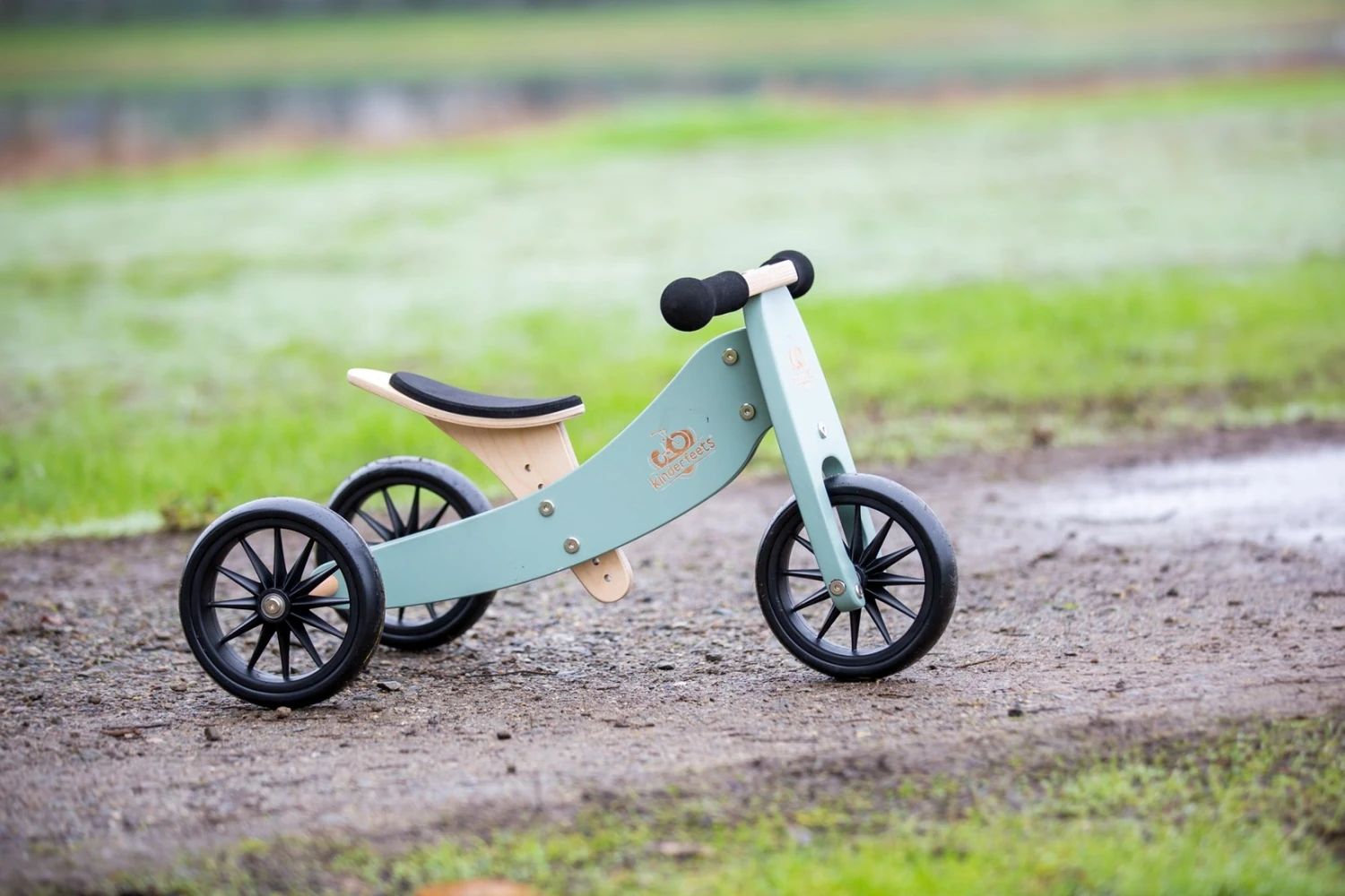 Tiny Tot Sage Loopfiets 2-in-1 Kinderfeets 3 Tiny Tot Sage Loopfiets 2-in-1 Kinderfeets - Afbeelding 3
