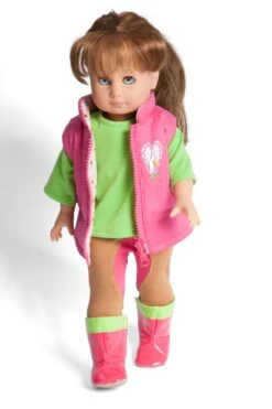 Paardrijd Outfit 3-delig Mt. 35 – 45 Cm. -Bruder Winkel kledingset pop pardrijden heless 1500 2500 2 1